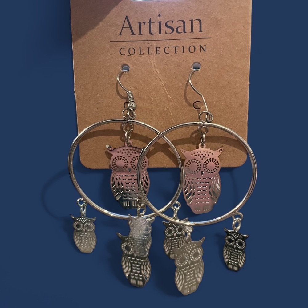 Owl Artisan Collection Earrings